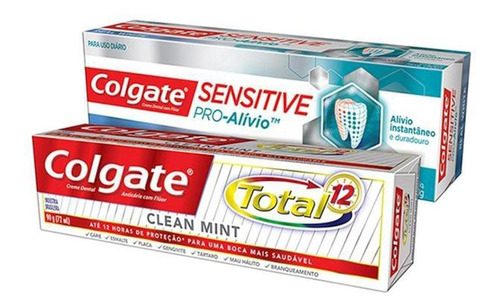 Creme Dental Sensitiv P/alivio Colgate 110g+creme Dental 90g