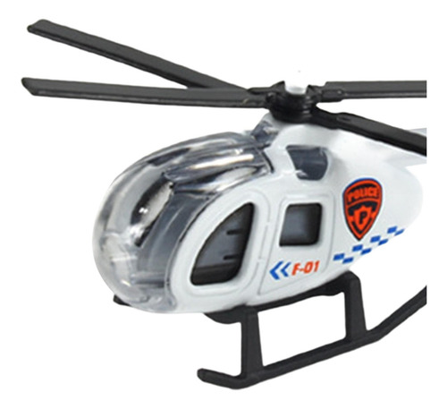 2 Helicóptero De Aleación Fundido A Escala 1/64, 2 Piezas