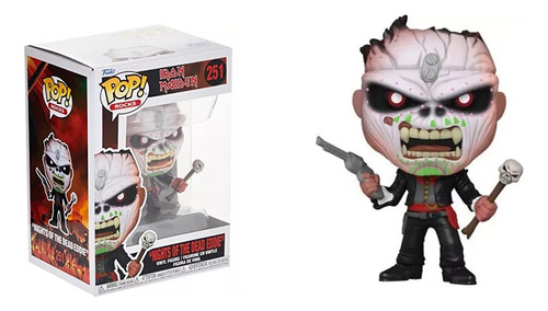 Funko Pop! 251 Rock Iron Maiden Eddie Noches De Muertos