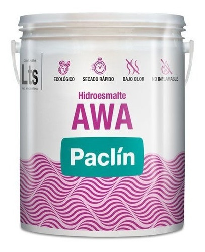 Hidroesmalte Paclin Awa Negro 1l