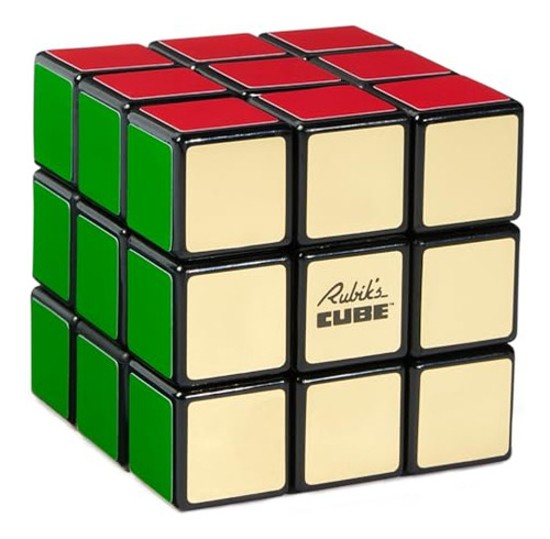 Cubo Rubik Cubo De Rubik, Edición Especial Retro Del 50 Aniv