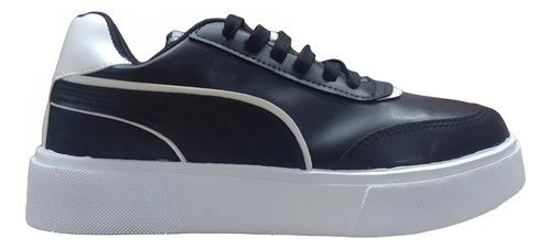 Zapatillas Urbanas Mujer Liviana Cuero Pumba Bym Shoes