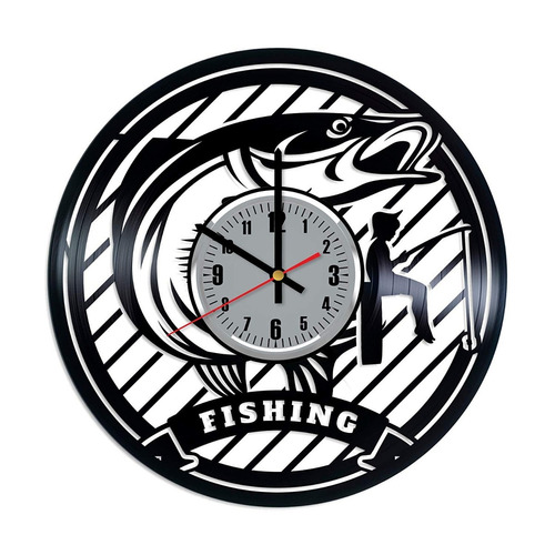 Reloj Corte Laser 1966 Pesca Escudo Pescando