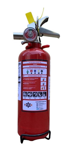 Imagen 1 de 4 de Extintor Profesional Cold Fire 1 Litro Color Rojo