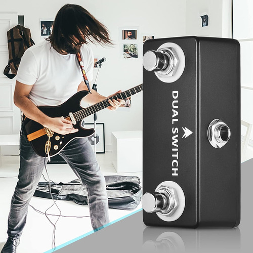 Pedal De Interruptor Pie Dual Con Dos Interruptores Pie