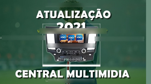 Imagem 2 de 2 de Atualização Gps Igo 2021 Central Multimídia Aikon Mapas Br