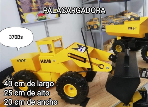 Imagen 2 de 6 de Juguete Metálico Tipo Tonka, Fabricado En Bolivia