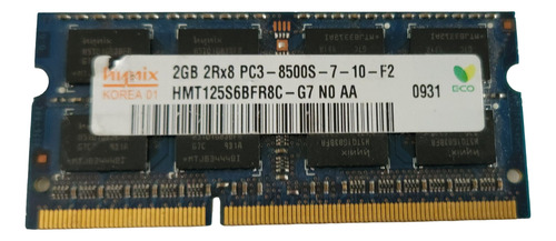 Memoria Ram 2gb Sk Hynix (hmt125s6bfr8c-g7) (Usado)