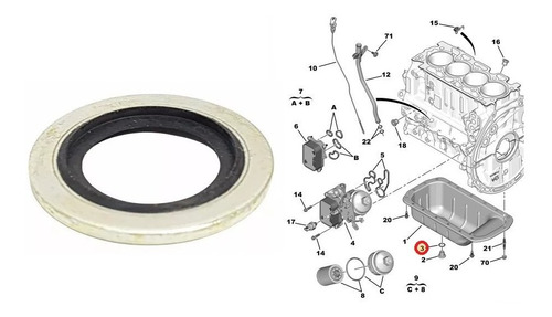 Golilla Carter Peugeot 3008 1.5 Hdi Diesel 016488