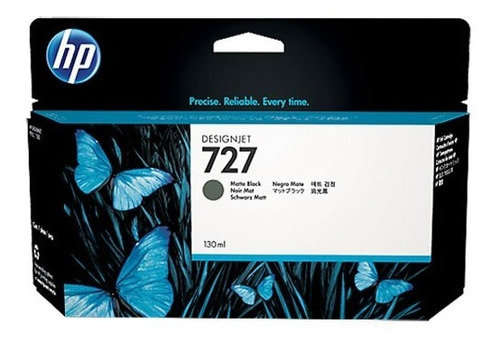 Tinta Hp Lf Negro Mate Designjet 727 130ml B3p22a