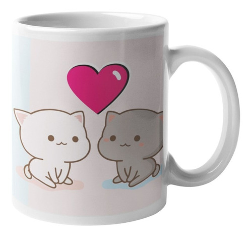 Taza Para Parejas - Gatitos