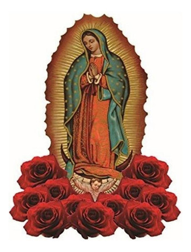 Virgen De Guadalupe Virgen Maria Calcomania Calcomania