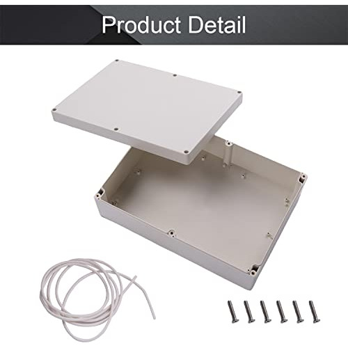 Caja De Empalme Universal De Plástico Abs Prueba De Po...