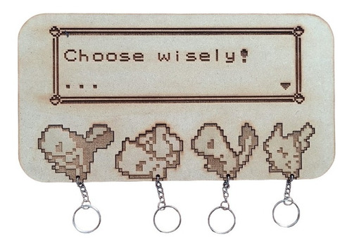 Porta Llaves De Pokemon / Choose Wisely!