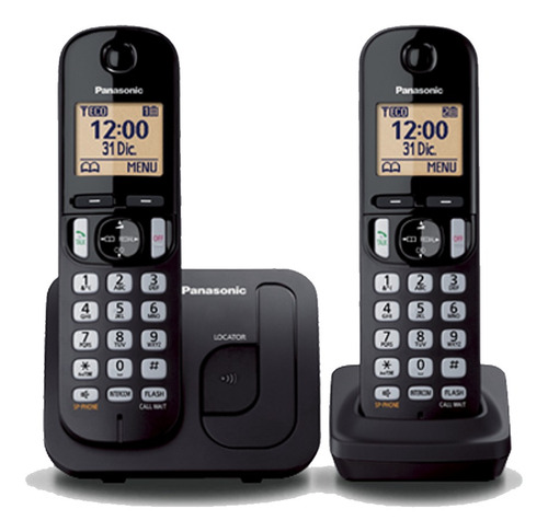 Telefono Inalambrico Panasonic Doble Base Y Captor Tgc212