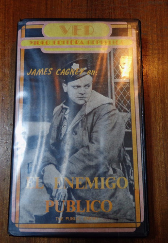 El Enemigo Publico - James Cagney - Vhs Original.-