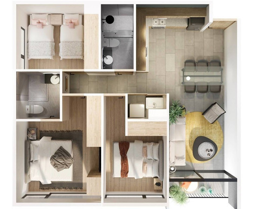 Imagen 9 de 9 de Departamento Calz De Tlalpan, Coyoacán