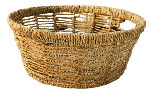 Imagen 1 de 6 de Canasto Mimbre Rattan 35x14cm / Palermo
