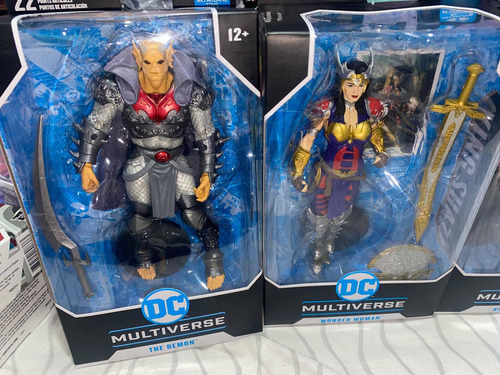 Mcfarlane Dc Multiverse Wonder Woman King Shazam Demon (Usado)