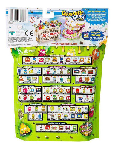 Imagem 4 de 4 de The Grossery Gang - Corny Chips - 10 Personagens - Dtc