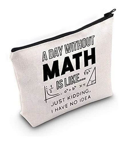 Bolso De Maquillaje Para Profesora De Matemáticas