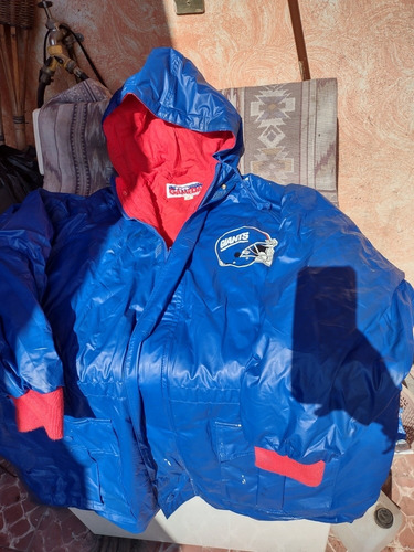 Chamarra Nfl Gameday Original Hombre Xl Giants Impermeable (Usado)