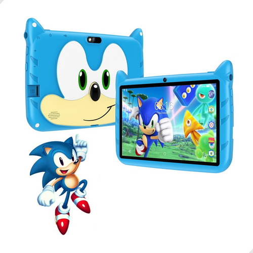 Tablet Sonic Para Crianças Infantil Menino Menina Kids Smart