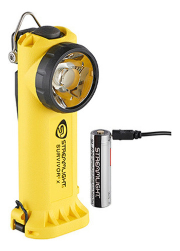 Linterna Rescatista Streamlight Survivor X Recargable Haz-lo Color de la linterna Amarillo Color de la luz Blanco