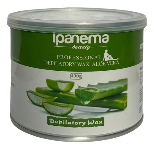 Cera Depilatoria De Lata Ipanema Aloe Vera 400g