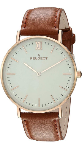 Reloj Hombre Pp Peuge 2050rg Cuarzo Pulso Marrón Just Watche