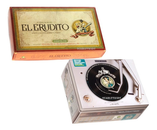 El Melomano + El Erudito Juego De Mesa Maldon Scarlet Kids