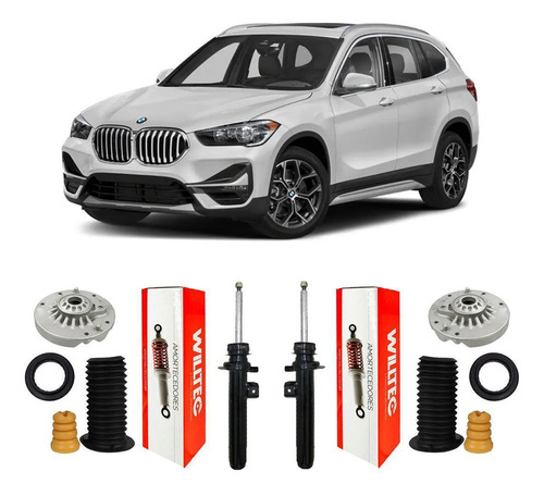 Amortecedor Kit Reparo Dianteiro Bmw X1 Sdrive 2016 À 2021