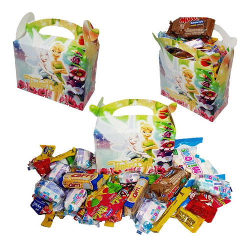 Cajita Feliz Dulces Sorpresa X12und Piñata Campanita