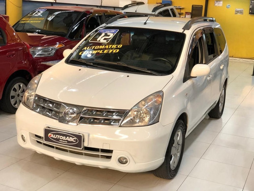 Grand Livina 1.8 Sl 2012 7 Lugares, Completo, Automático!!