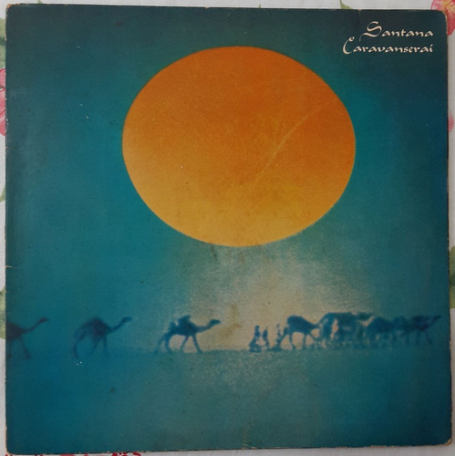 Imagem 1 de 4 de Lp Vinil (vg+) Santana Caravanserai Ed. Usa 1972 Gat
