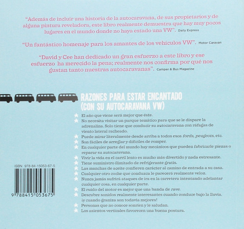 Campervan Una Pasión, De David Y Cee Eccles. Editorial Blume, Tapa Blanda, Edición 1 En Español, 2016