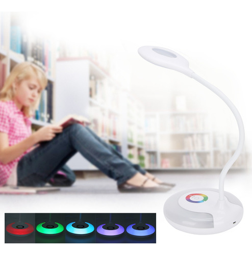 Lámpara De Mesa Led De Suministros De Oficina Con Atenuación