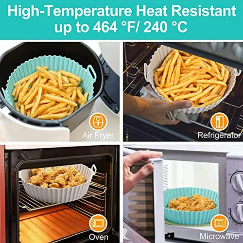 Silicone Liners Para Air Fryer 7 5 - Reutilizables 2-pack (