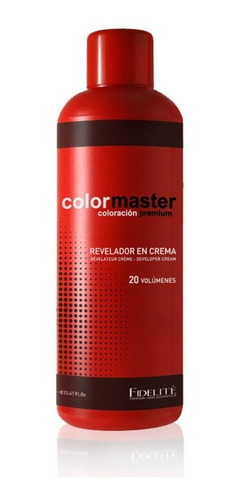 Revelador En Crema 20 Vol. 990ml. Fidelite Agua Oxigenada