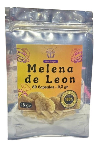 Melena De Leon | 60 Caps | Lion's Mane - Premium