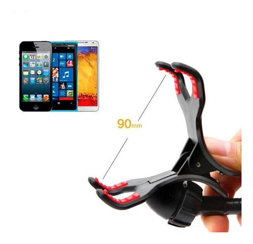 Soporte Sujetador Flexible Celular Hasta6' Base Metalica