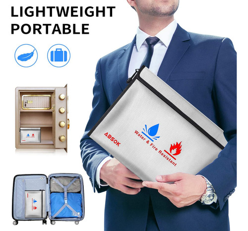 Bolso Incombustible Del Documento, Bolso Incombustible De...