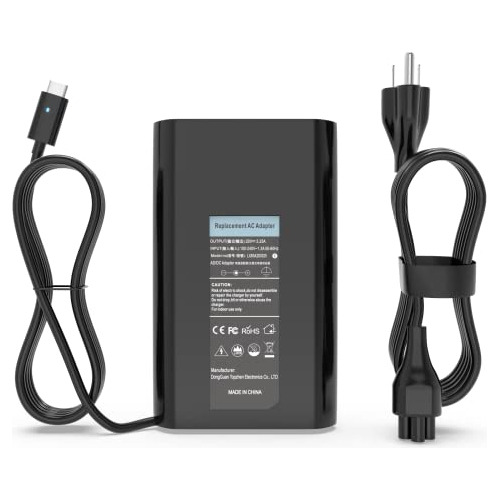 Nuevo Cargador De Portátil Usb C Delgado De 65 W, Apto Para 