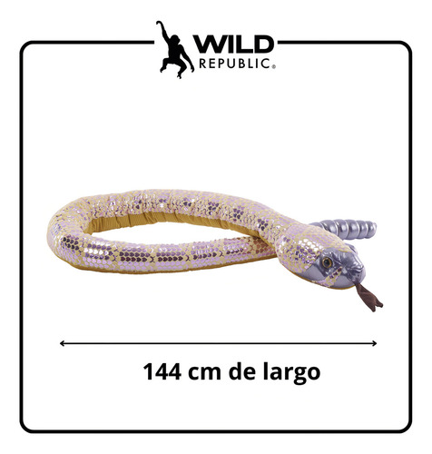 Peluches Wild Republic Serpiente Víbora De Cascabel Snake