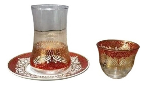 Turkish Tea Cups Set Of Cups And Saucers Cup Of C