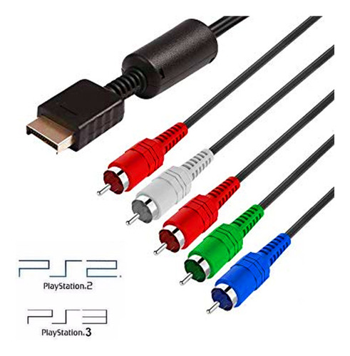 Cable Vídeo Componente Ps2 Ps3 