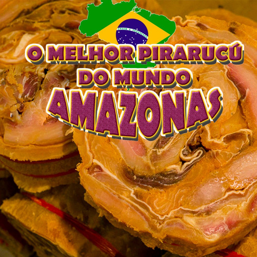 Imagem 2 de 10 de Charque De Pirarucu 5 Kg Amazonas Delicia Do Norte 100%