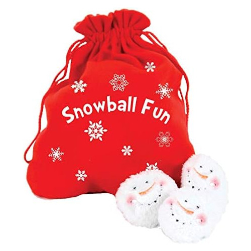 Bolsa De Santa Divertidos Muñecos De Nieve De Peluche ...