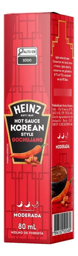 Molho De Pimenta Korean Gochujang Heinz 80ml