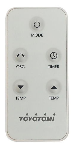 Termoventilador Toyotomi Mh2088 Swing Termostato Timer 40m2